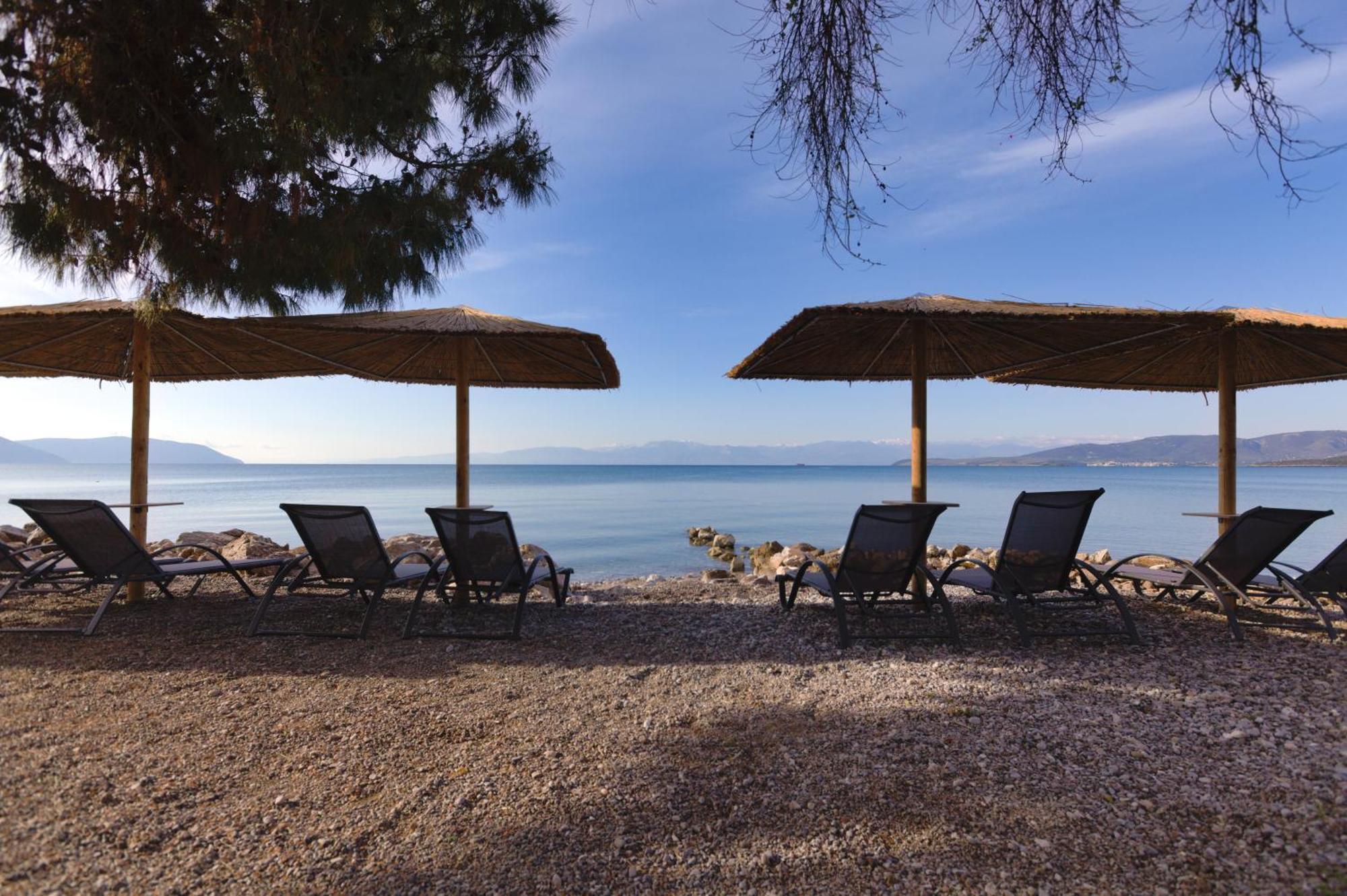 Kalafatis Beach Home Итеа Экстерьер фото