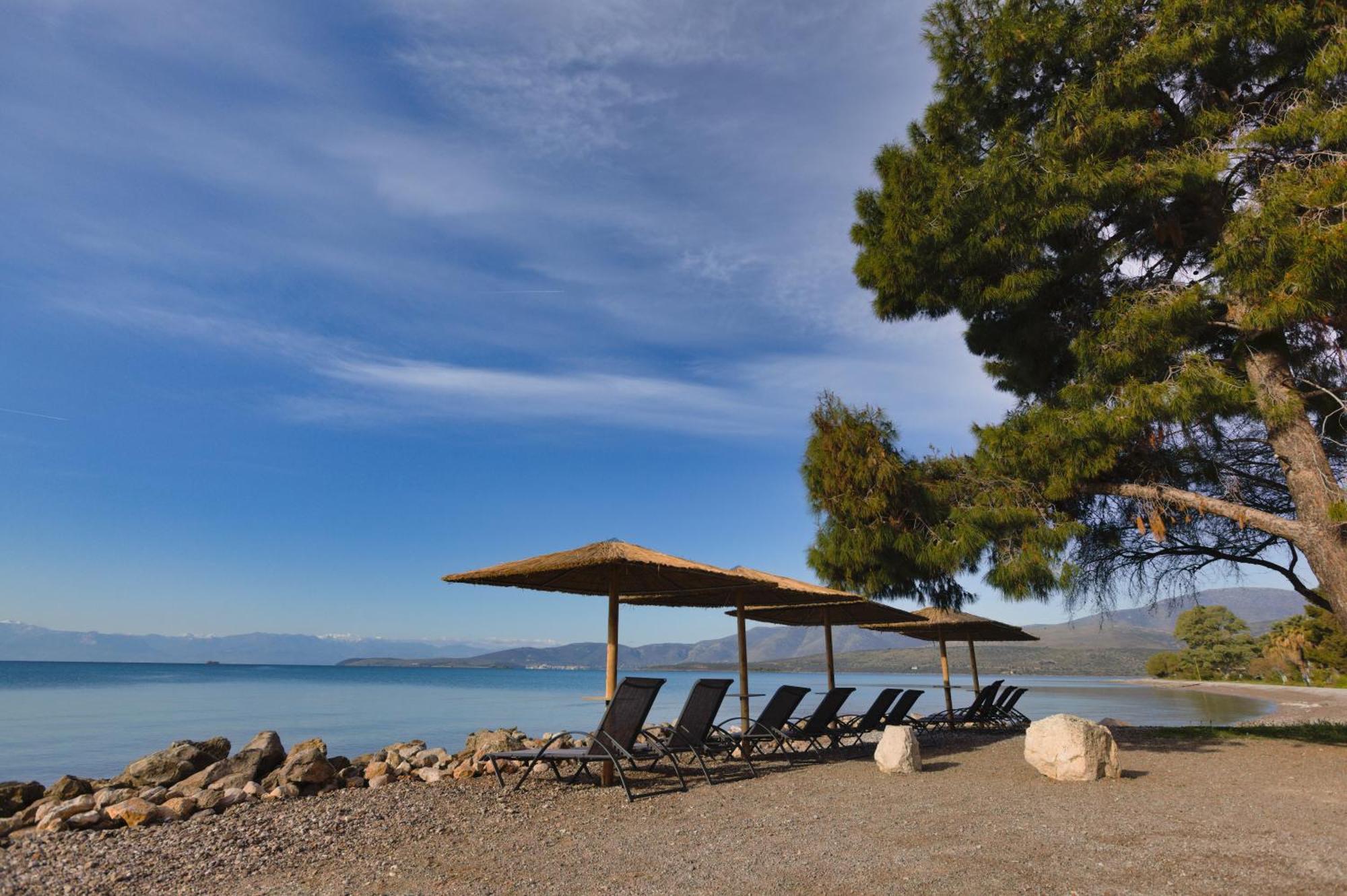 Kalafatis Beach Home Итеа Экстерьер фото